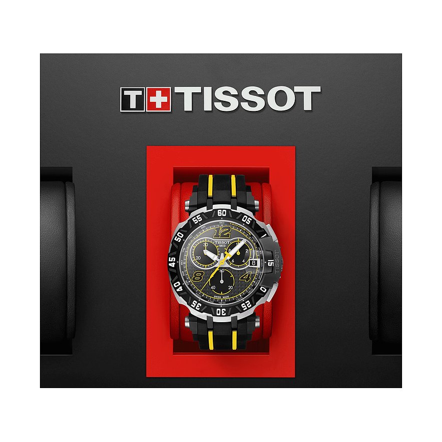  Shop Authentic Tissot T Race Thomas Luthi Chronograph Grey Dial Black Rubber Strap Watch For Men - T092.417.27.067.00 - Luxxuri
