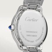  Shop Authentic Cartier Ballon Bleu De Cartier Diamonds Silver Dial Silver Steel Strap Watch for Women - W4BB0022 - Luxxuri