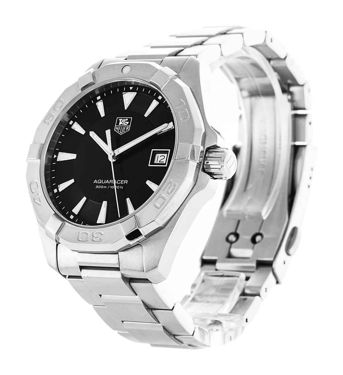  Shop Authentic Tag Heuer Aquaracer Black Dial Watch for Men - WAY1110.BA0928 - Luxxuri