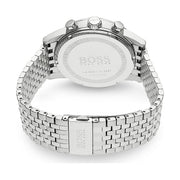  Shop Authentic Hugo Boss Navigator Chronograph Blue Dial Silver Steel Strap Watch for Men - 1513498 - Luxxuri