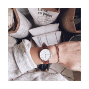 Shop Authentic Daniel Wellington Classic Petite St Mawes White Dial Brown Leather Strap Watch For Women - DW00100231 - Luxxuri