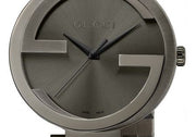  Shop Authentic Gucci G Interlocking Quartz Grey Dial Grey Steel Strap Watch For Men - YA133210 - Luxxuri