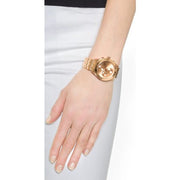  Shop Authentic Marc Jacobs Peeker Chronograph Rose Gold Dial Rose Gold Steel Strap Watch for Women - MBM3394 - Luxxuri