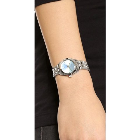  Shop Authentic Marc Jacobs Peeker Blue Dial Silver Steel Strap Watch for Women - MBM3376 - Luxxuri