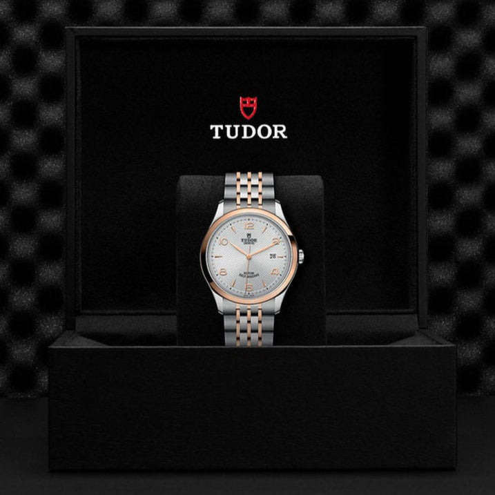  Shop Authentic Tudor 1926 Automatic Silver Dial Two Tone Steel Strap Watch for Men - M91651-0001 - Luxxuri
