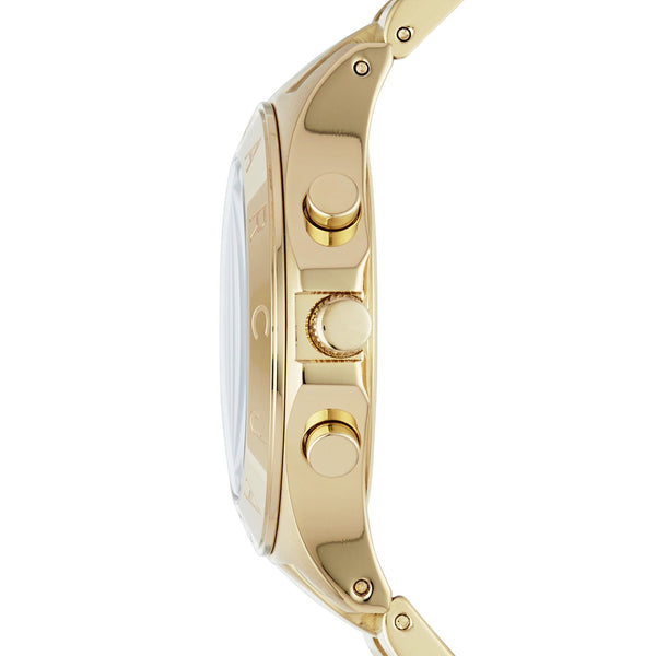  Shop Authentic Marc Jacobs Blade Chronograph Blue Dial Gold Steel Strap Watch for Women - MBM3307 - Luxxuri