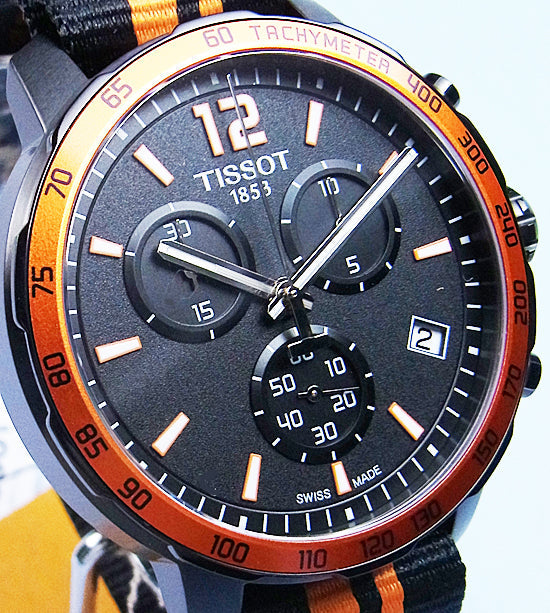  Shop Authentic Tissot T Sport Quickster Chronograph Watch For Men - T095.417.37.057.00 - Luxxuri