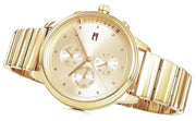  Shop Authentic Tommy Hilfiger Blake White Dial Gold Steel Strap Watch for Women - 1781905 - Luxxuri