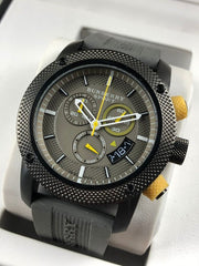  Shop Authentic Burberry Sport Endurance Chronograph Grey Dial Grey Rubber Strap Watch for Men - BU7713 - Luxxuri
