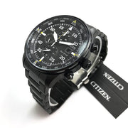  Shop Authentic Citizen Sports Eco Drive Black Dial Black Steel Strap Watch For Men - CA0695-84E - Luxxuri