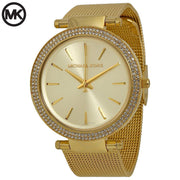  Shop Authentic Michael Kors Darci Gold Dial Gold Mesh Bracelet Watch for Women - MK3368 - Luxxuri