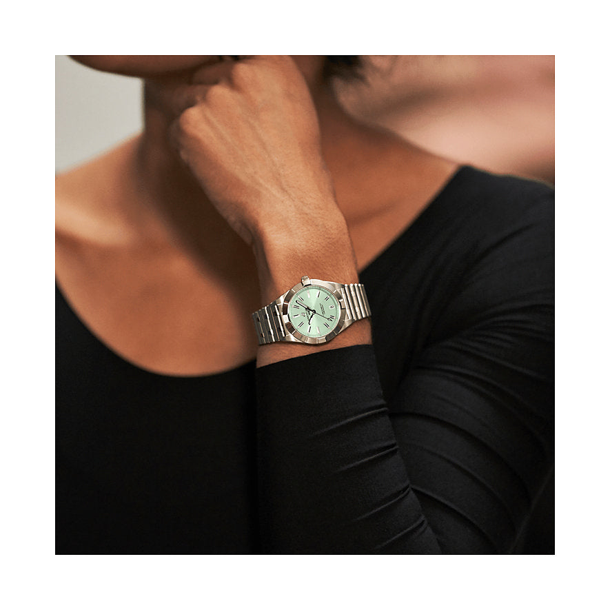  Shop Authentic Breitling Chronomat 32 Diamonds Green Dial Silver Steel Strap Watch for Women - A77310101L1A1 - Luxxuri