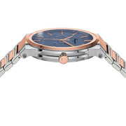  Shop Authentic Salvatore Ferragamo Sapphire Blue Dial Two Tone Steel Strap Watch for Men - SFHP007-20 - Luxxuri