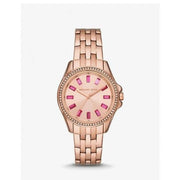  Shop Authentic Michael Kors Mini Pilot Quartz Gold Dial Gold Steel Strap Watch For Women - MK7367 - Luxxuri