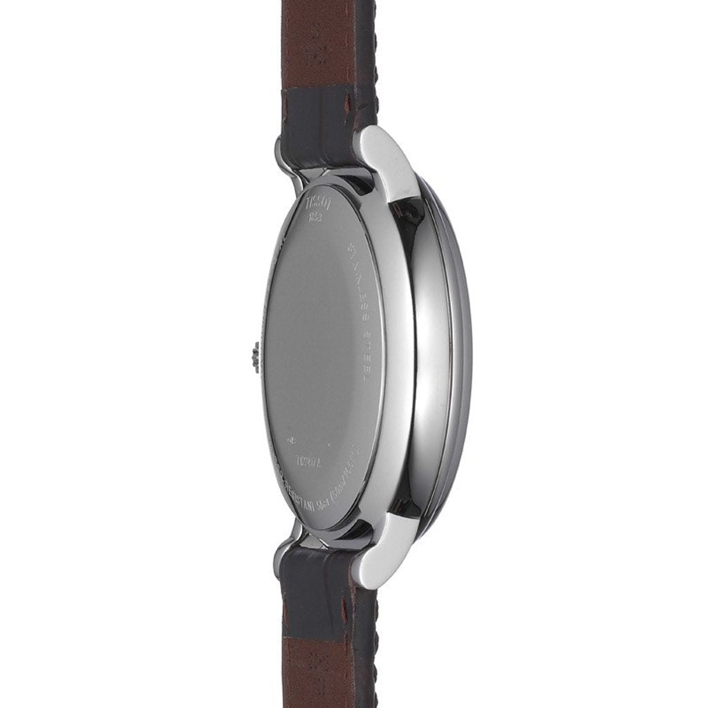  Shop Authentic Tissot Carson Premium Chronograph White Dial Brown Leather Strap Watch For Men - T122.417.16.011.00 - Luxxuri