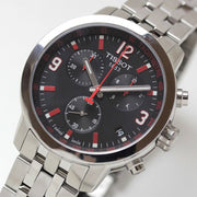  Shop Authentic Tissot PRC 200 Asian Games Special Edition Black Dial Silver Steel Strap Watch For Men - T055.417.11.057.01 - Luxxuri