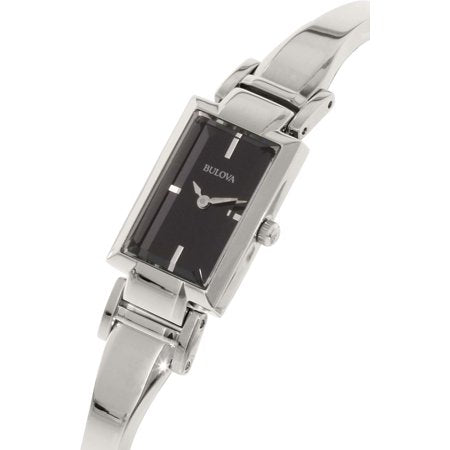  Shop Authentic Bulova Classic Collection Black Dial Silver Steel Strap Watch for Women - 96L138 - Luxxuri