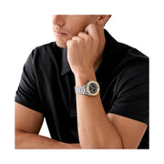  Shop Authentic Michael Kors Maritime Analog Black Dial Silver Steel Strap Watch for Men - MK9161 - Luxxuri
