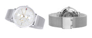  Shop Authentic Tommy Hilfiger Jenna Quartz Silver Dial Silver Mesh Bracelet Watch For Women - 1781942 - Luxxuri