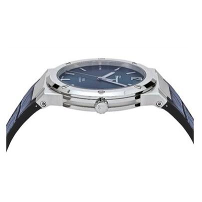  Shop Authentic Salvatore Ferragamo F-80 Classic Blue Dial Blue Leather Strap Watch for Men - SFDT00319 - Luxxuri