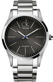  Shop Authentic Calvin Klein Bold Grey Dial Silver Steel Strap Watch for Men - K2241107 - Luxxuri