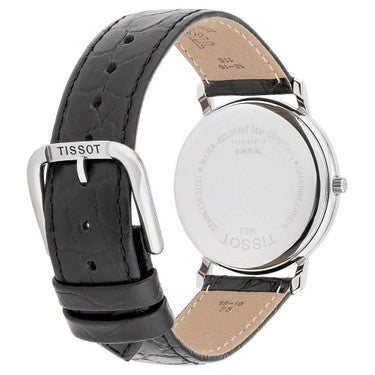  Shop Authentic Tissot T Classic Desire White Dial Black Leather Strap Watch For Men - T52.1.421.12 - Luxxuri