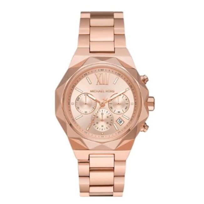  Shop Authentic Michael Kors Raquel Analog Rose Gold Dial Rose Gold Steel Strap Watch For Women - MK4688 - Luxxuri