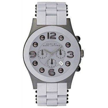  Shop Authentic Marc Jacobs Pelly Grey Dial Grey Silicone Strap Watch for Women - MBM2566 - Luxxuri