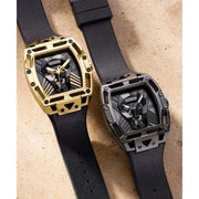  Shop Authentic Guess Legend Black Dial Black Rubber Strap Watch For Men - GW0500G1 - Luxxuri