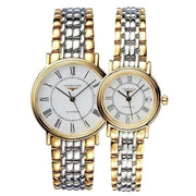  Shop Authentic Longines Presence 38.5mm Automatic Stainless Steel Watch for Men - L4.921.2.11.7 - Luxxuri
