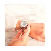  Shop Authentic Guess Tri Glitz Quartz Silver Dial Silver Mesh Bracelet Watch For Women - W1142L1 - Luxxuri