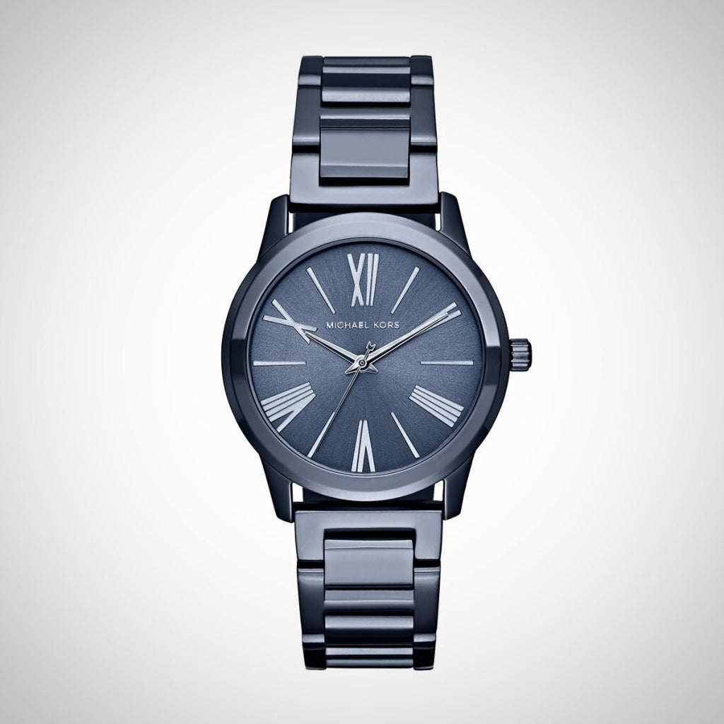  Shop Authentic Michael Kors Hartman Quartz Blue Dial Blue Steel Strap Watch For Women - MK3509 - Luxxuri