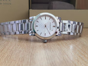  Shop Authentic Burberry The City Silver Dial Silver Steel Strap Watch for Women - BU9200 - Luxxuri