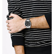  Shop Authentic Fossil Grant Chronograph Black Dial Silver Steel Strap Watch for Men - FS4994 - Luxxuri