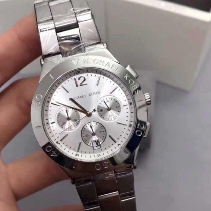  Shop Authentic Michael Kors Wyatt White Dial Silver Steel Strap Watch For Women - MK5932 - Luxxuri