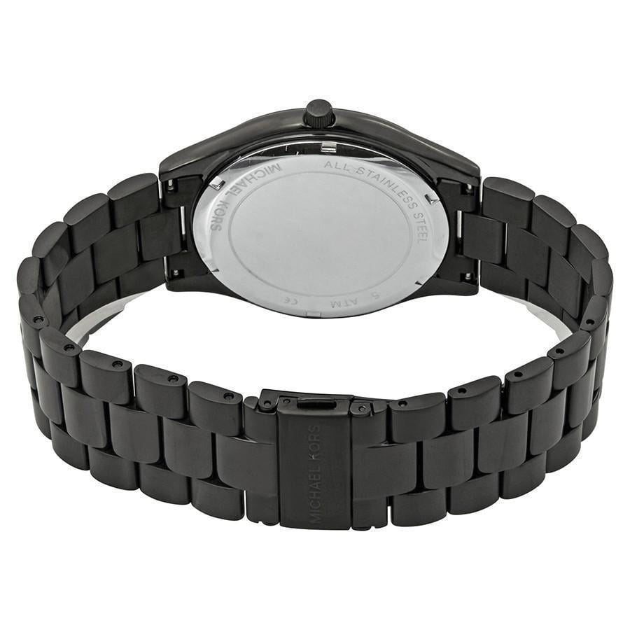  Shop Authentic Michael Kors Slim Runway Black Dial Black Steel Strap Watch for Men - MK8507 - Luxxuri