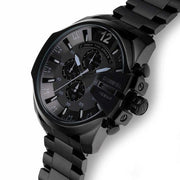  Shop Authentic Diesel Mega Chief Chronograph Black Dial Black Stainless Steel Watch For Men - DZ4355 - Luxxuri