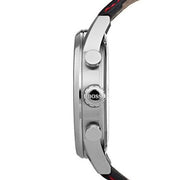  Shop Authentic Hugo Boss Navigator Black Dial Black Leather Strap Watch for Men - 1513535 - Luxxuri