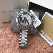  Shop Authentic Michael Kors Bradshaw Silver Dial Silver Stainless Steel Strap Watch for Women - MK6486 - Luxxuri