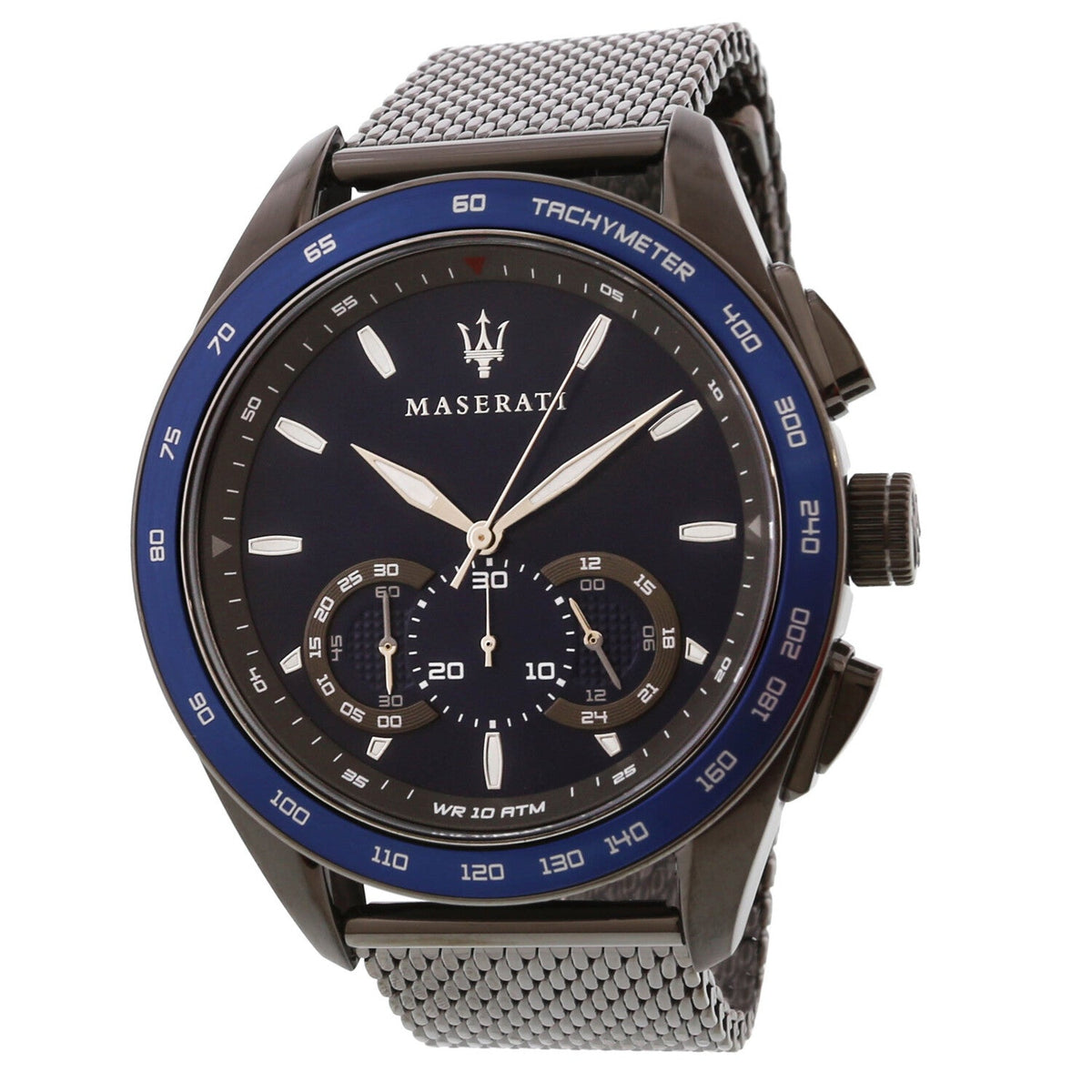  Shop Authentic Maserati Traguardo 45mm Chronograph Blue Dial Watch For Men - R8873612009 - Luxxuri