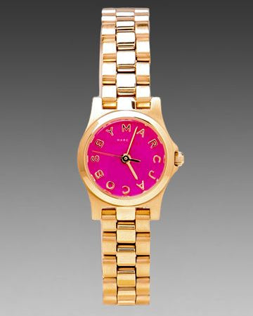  Shop Authentic Marc Jacobs Henry Dinky Pink Dial Rose Gold Steel Strap Watch for Women - MBM3203 - Luxxuri