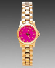  Shop Authentic Marc Jacobs Henry Dinky Pink Dial Rose Gold Steel Strap Watch for Women - MBM3203 - Luxxuri