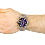  Shop Authentic Michael Kors Lexington Blue Dial Two Tone Steel Strap Watch for Men - MK8412 - Luxxuri