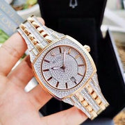  Shop Authentic Bulova Phantom Crystal Silver Dial Two Tone Steel Strap Watch for Men - 98B324 - Luxxuri