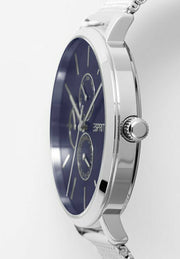  Shop Authentic Hugo Boss Associate Blue Dial Silver Steel Strap Watch for Men - 1513269 - Luxxuri