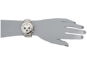  Shop Authentic Marc Jacobs Marc Chronograph Silver Dial Silver Steel Strap Watch for Men - MBM3155 - Luxxuri
