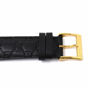  Shop Authentic Gucci G Timeless Quartz Black Dial Black Leather Strap Watch For Women - YA1264034A - Luxxuri