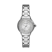  Shop Authentic Emporio Armani Mia Three Crystals Silver Dial Silver Steel Strap Watch For Women - AR11632 - Luxxuri