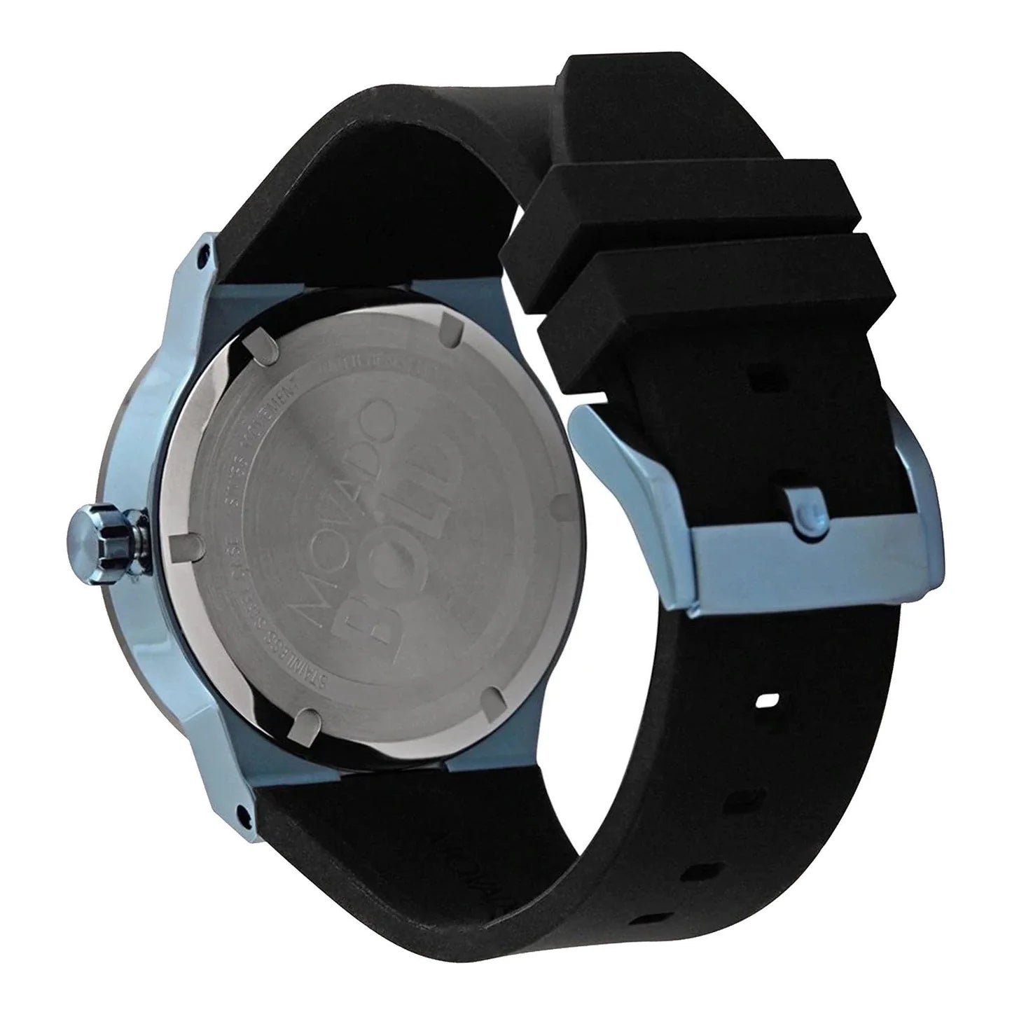  Shop Authentic Movado Bold Fusion Black Dial Black Rubber Strap Watch for Men - 3600626 - Luxxuri