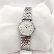  Shop Authentic Longines La Grande Classique White Dial Silver Steel Strap Watch for Women - L4.209.4.71.6 - Luxxuri